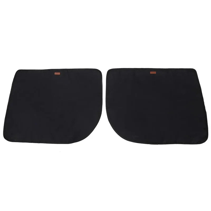 2PCS Dog Car Door Cover – Waterproof 600D Oxford Cloth, Non-Slip Scratch Guard