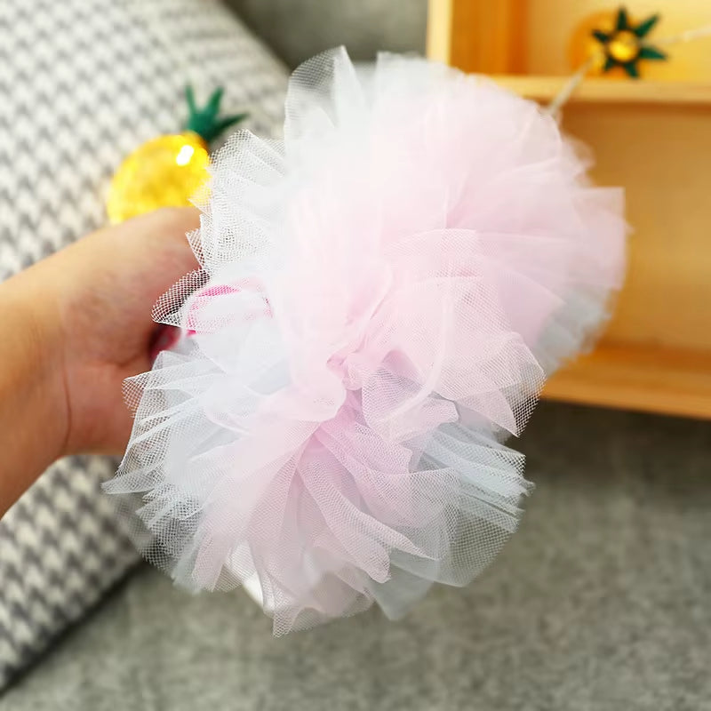 Layered Rainbow Veil Puppy Summer Dress – Cute Birthday Pet Dog Dress for Small Dogs & Cats