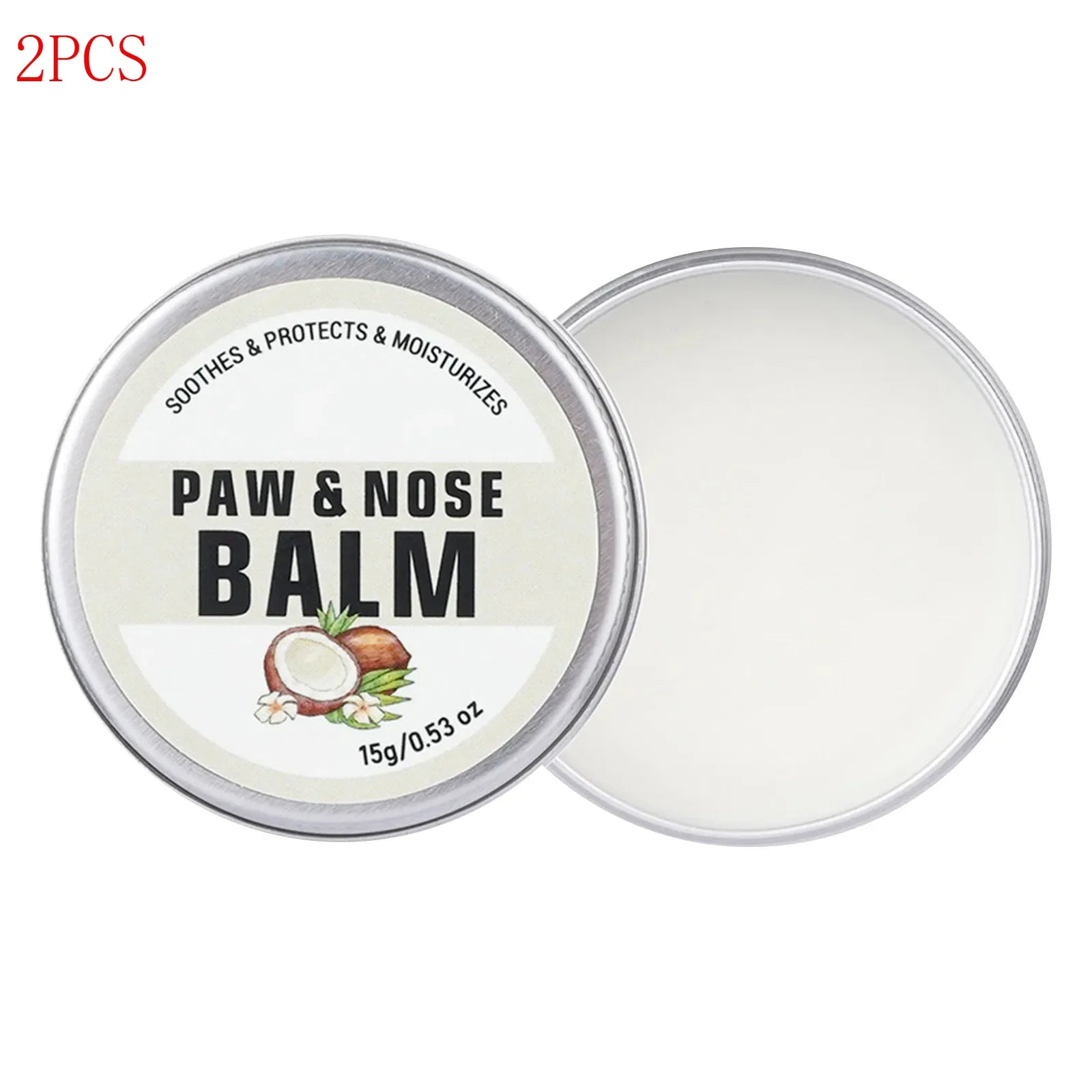 Dog Care Nose Balm 15 G (0.53 Oz) Moisturizing Dog Balm Creates an Barrier That Protects and Dry Cracked All-Natural with Vitami