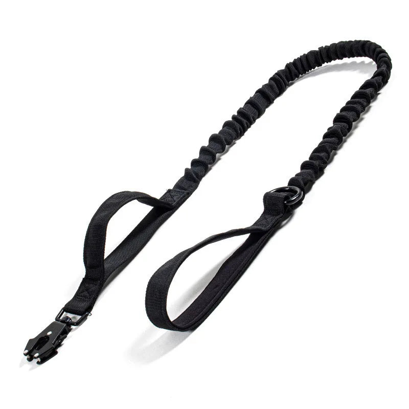 Military Dog Collar – Durable Nylon with Quick Release Buckle and Training Handle