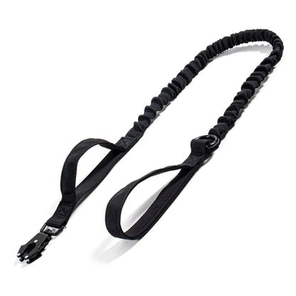 Military Dog Collar – Durable Nylon with Quick Release Buckle and Training Handle
