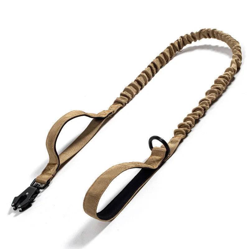 Military Dog Collar – Durable Nylon with Quick Release Buckle and Training Handle