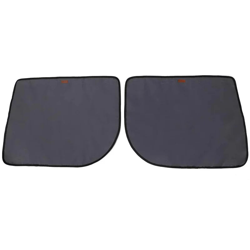 2PCS Dog Car Door Cover – Waterproof 600D Oxford Cloth, Non-Slip Scratch Guard