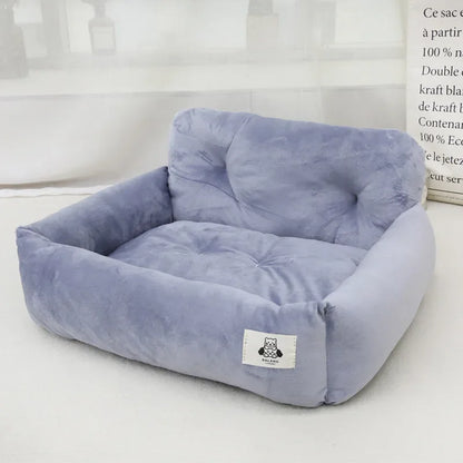 Durable Pet Car Nest Seat – Anti-Theft, Comfortable Cushion for Small Dogs & Cats, Easy-to-Clean Travel CompanionPet Car Nest