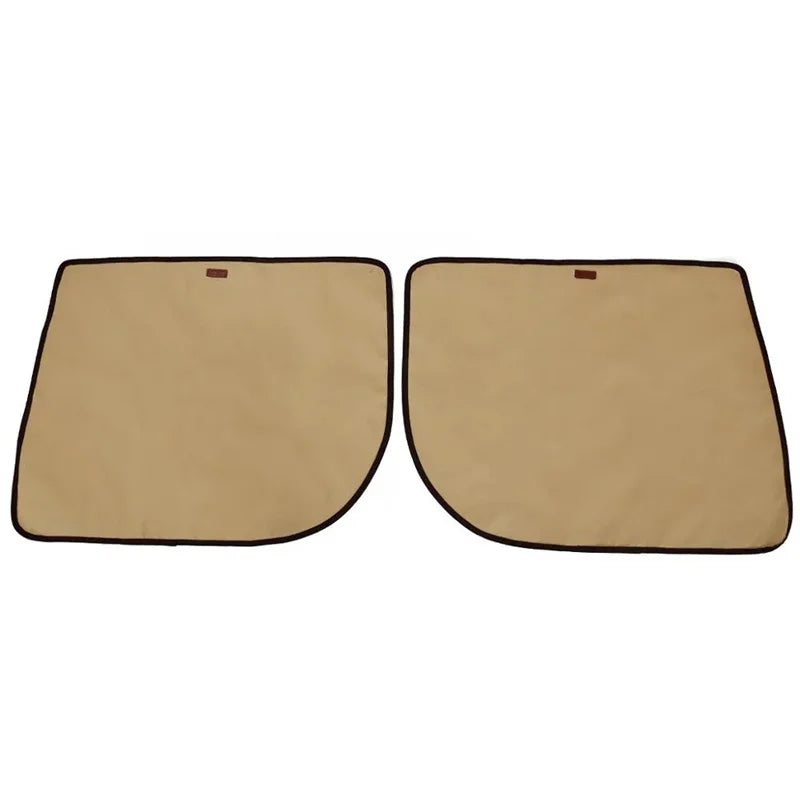 2PCS Dog Car Door Cover – Waterproof 600D Oxford Cloth, Non-Slip Scratch Guard