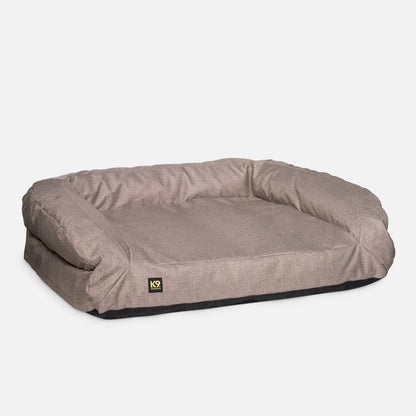 Tough Ripstop™ Bolster Pillow Dog Bed – Durable & Comfortable Pet Bed
