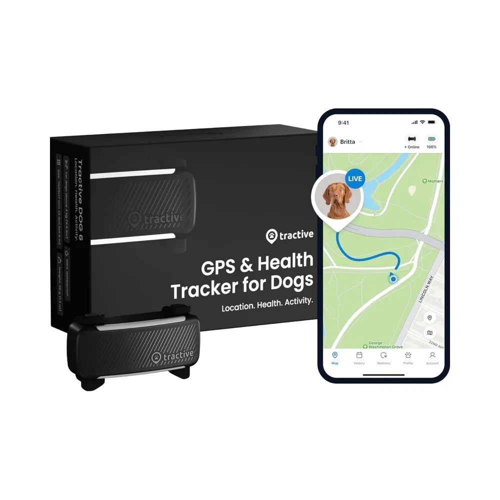 GPS Dog Tracker with Real-Time Updates | Virtual Fences, Bark Monitoring & Waterproof Design
