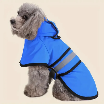 Adjustable Waterproof & Windproof Dog Raincoat – Keep Your Pet Dry & Comfortable – Multiple Sizes