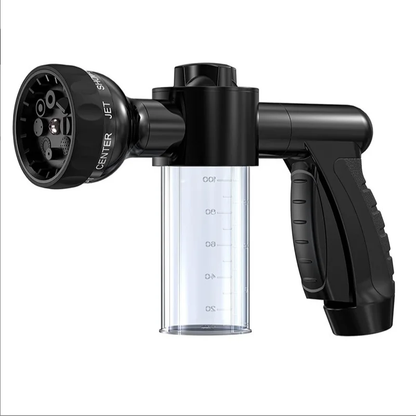 High-Pressure Sprayer Nozzle Hose Dog Shower Gun - 3 Mode Adjustable Foam Pet Wash Cleaning Tool