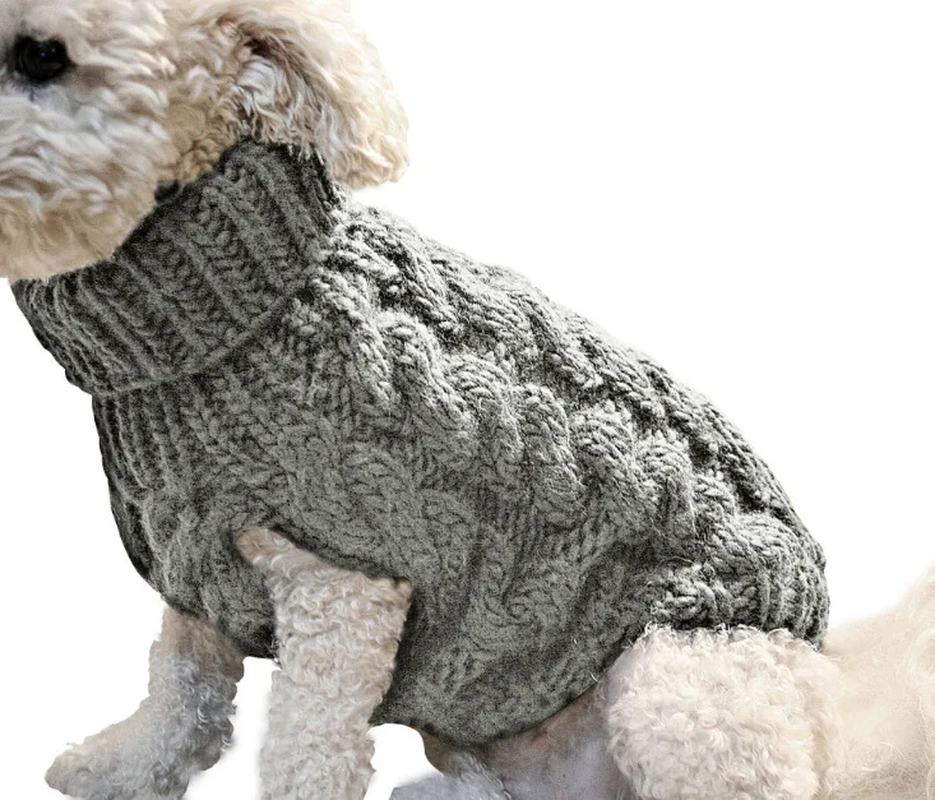 Knitted Clothes for Dogs Chihuahua Sweater for Small Dogs Winter Clothes for Sphinx Cat Dog Sweater for York Warm Dog Clothes