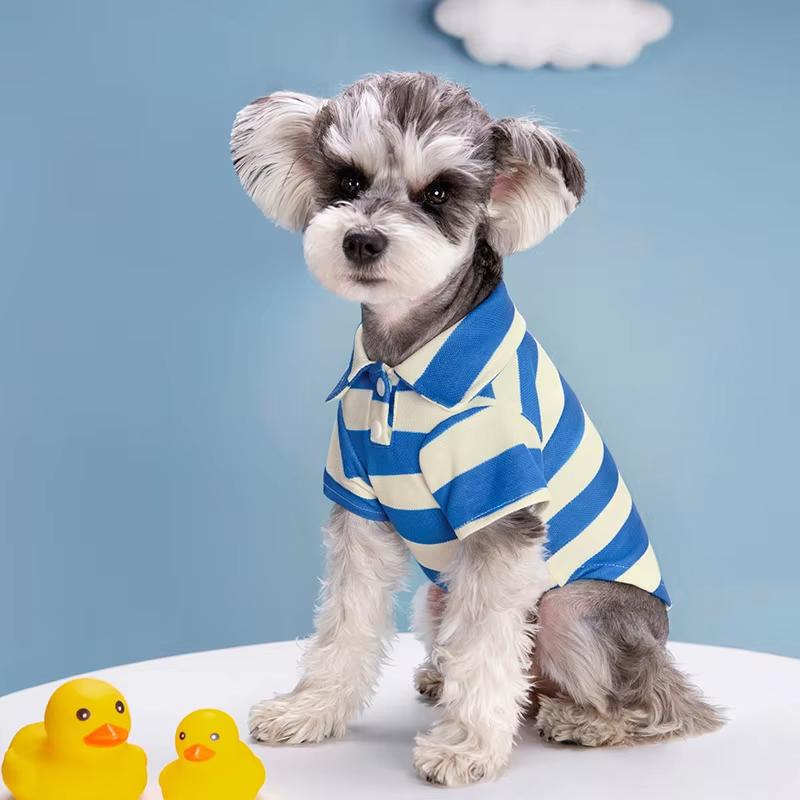Pet Dog Polo Shirt – Casual Summer Clothing for Small & Large Dogs and Cats | T-Shirt for Chihuahua, Pug & Yorkie