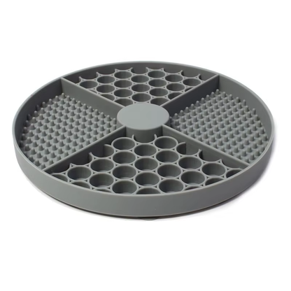 Pet Supplies Silicone Licking Mat for Cats & Dogs, Slow Feeder with Suction Cup, Anxiety-Relieving Licking Pad for Pets
