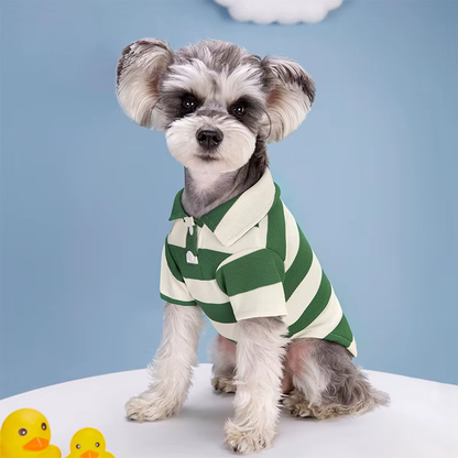 Pet Dog Polo Shirt – Casual Summer Clothing for Small & Large Dogs and Cats | T-Shirt for Chihuahua, Pug & Yorkie