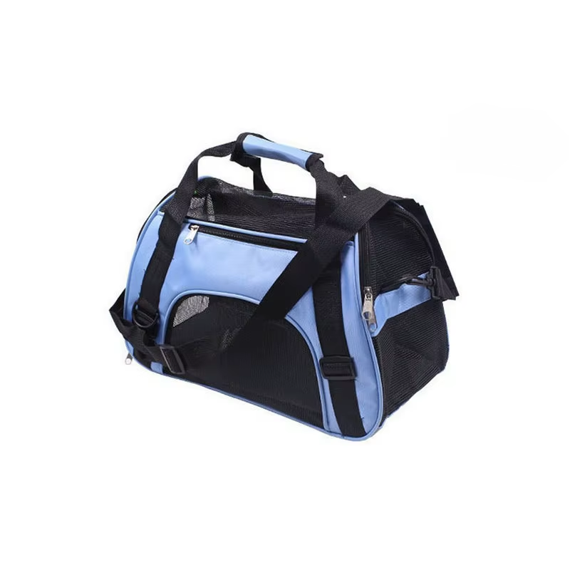 Portable Dog Cat Carrier Bag – Soft-Sided Pet Travel Carrier for Small Dogs & Cats | Breathable Mesh | Foldable Design