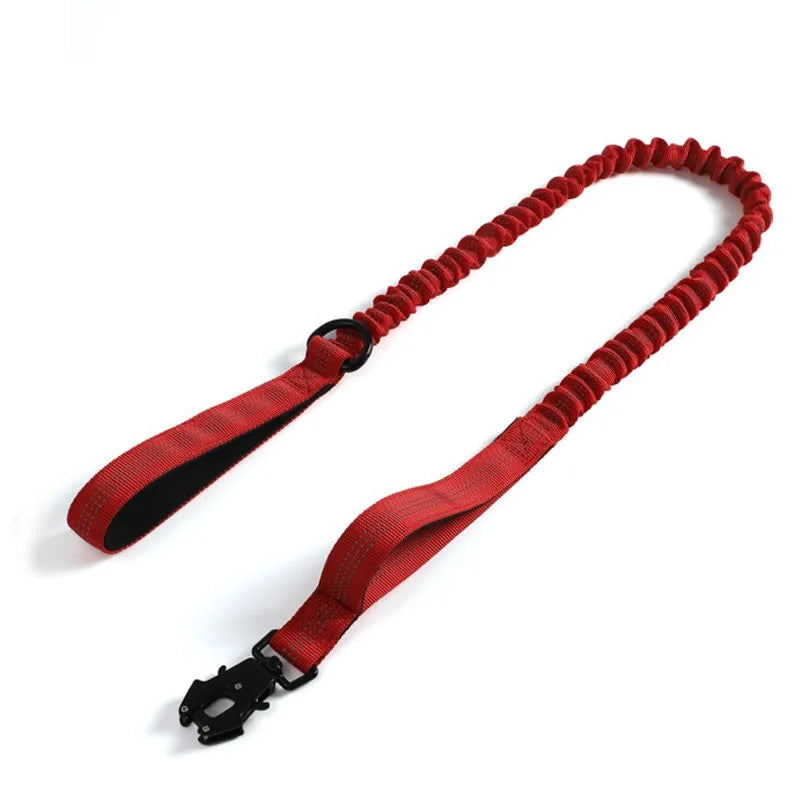 Military Dog Collar – Durable Nylon with Quick Release Buckle and Training Handle