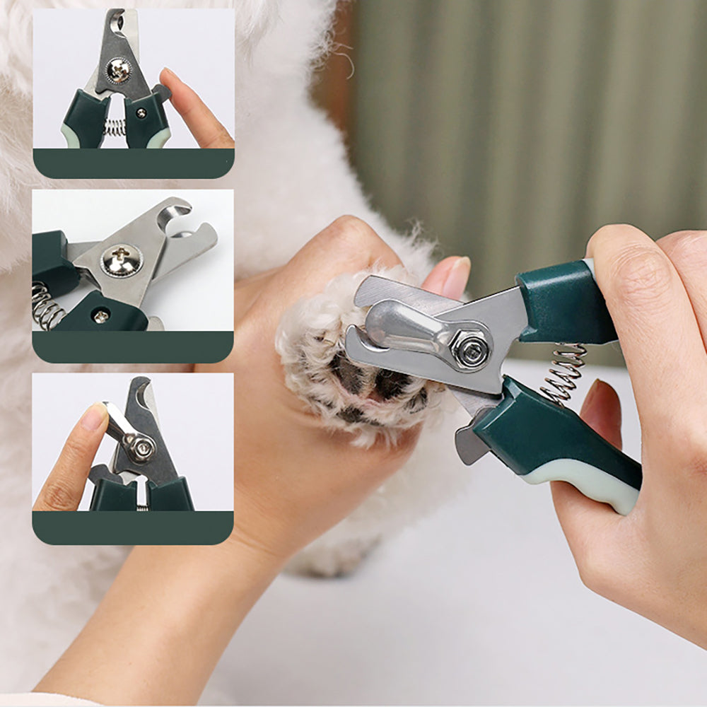 Perfect Pet Grooming Set – Complete Kit for Dogs & Cats | 2-in-1 Brush, Nail Clipper, Detangling Brush