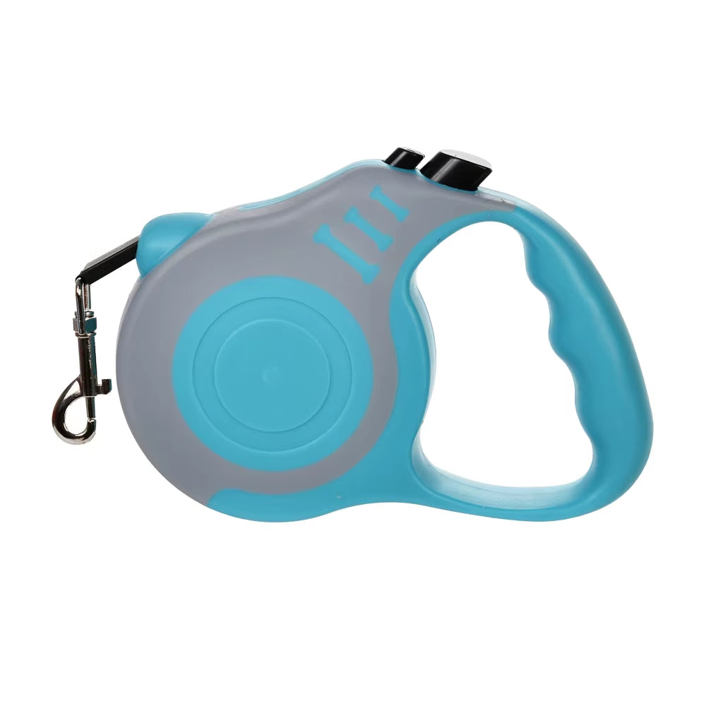Automatic Retractable Dog Leash - 3M/5M Nylon Traction Rope for Small & Medium Dogs & Cats | Strong and Durable Leash