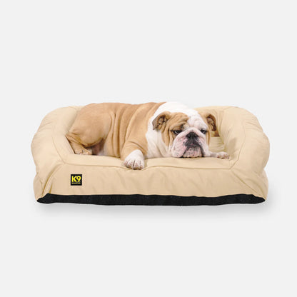 Tough Ripstop™ Bolster Pillow Dog Bed – Durable & Comfortable Pet Bed