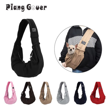 Portable Pet Shoulder Bag – Travel Carrier for Dogs & Cats, with Phone Pocket