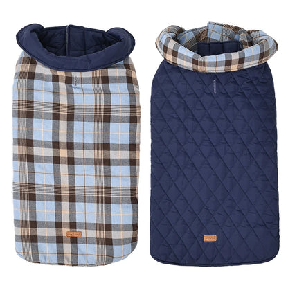 Reversible Waterproof Dog Winter Coat – Warm Pet Jacket for Small, Medium & Large Dogs | Waterproof, Fleece Lined