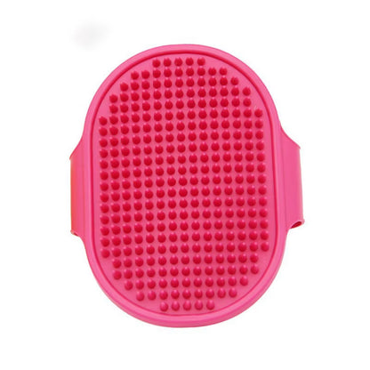 Soft Rubber Dog & Cat Brush – Silicone Massage Comb for Grooming, Bathing & Hair Removal