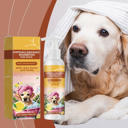 Hypoallergenic Shampoo for Dogs – Gentle, Non-Irritating, Sulfate-Free Shampoo for All Dog Breeds