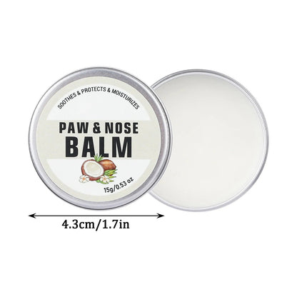 Dog Care Nose Balm 15 G (0.53 Oz) Moisturizing Dog Balm Creates an Barrier That Protects and Dry Cracked All-Natural with Vitami
